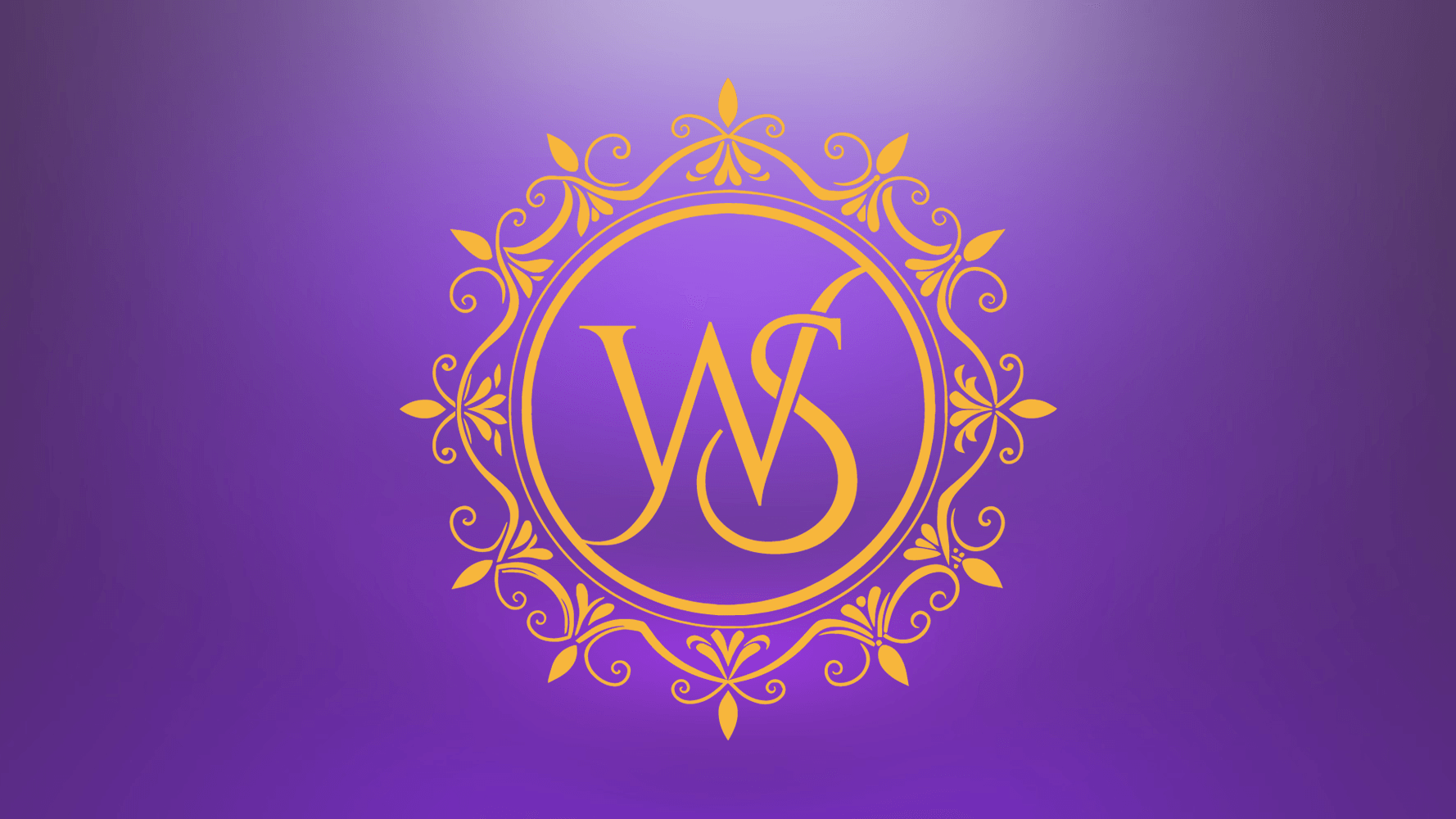 Identité de mariage et site web pour W & S